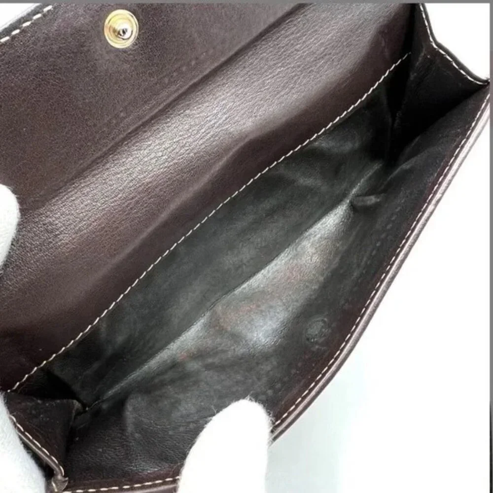 GUCCI Heart Long Wallet GG Canvas & Leather - Picture 9 of 10